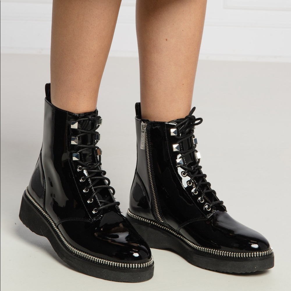 Michael Michael Kors Haskell Leather Boots